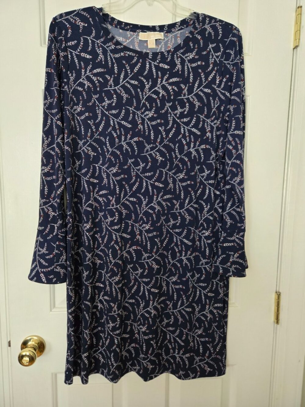 NWT Michael Kors Shift Dress w/Bell Sleeves 1X